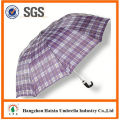 Professional OEM Factory Supply superlight 2 fold umbrella with Crooked Handle